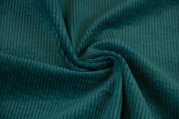 Breitcord elastisch, petrol, 0,5 m